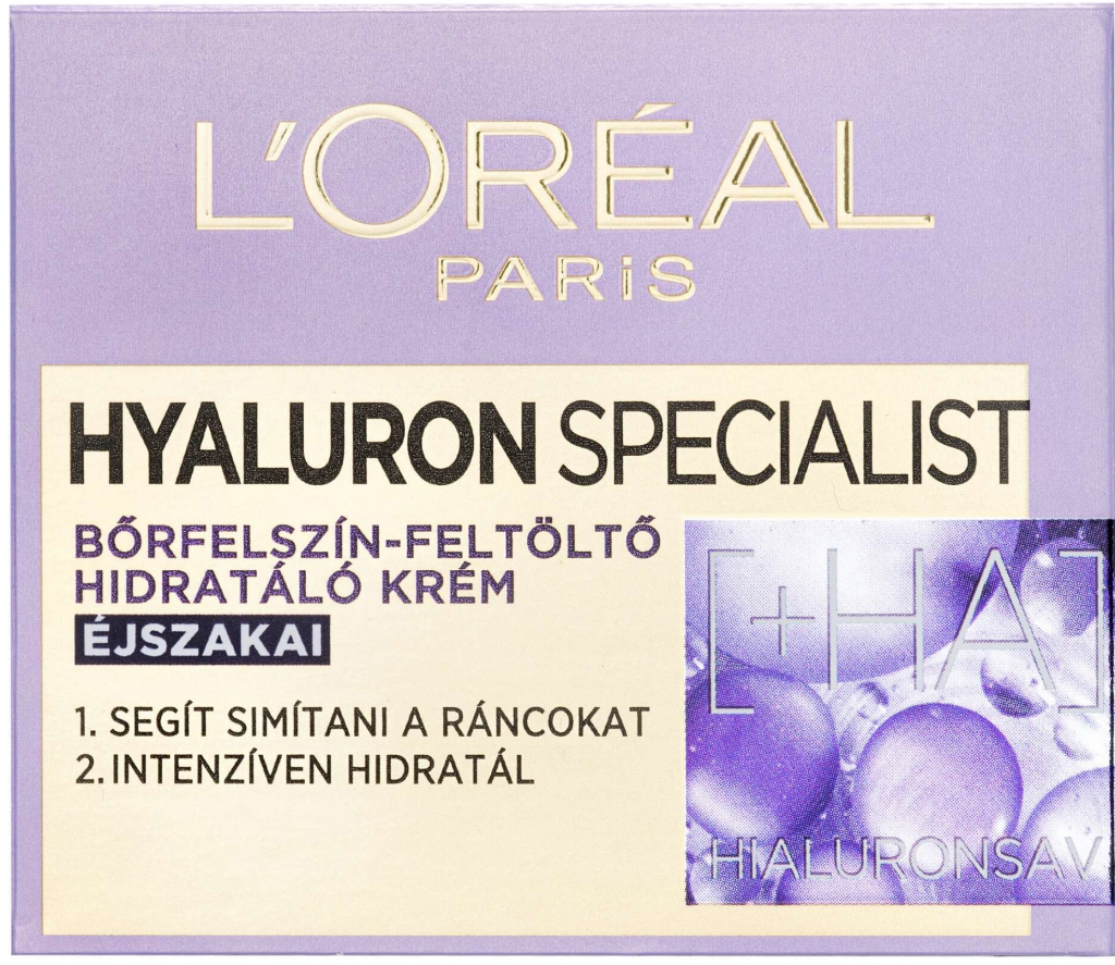 L\'Oréal Hyaluron Specialist vypĺňajúci nočný krém 50 ml