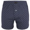 Cotton Boxer so zapínaním na gombík 3XL šedomodrá Cotton Boxer so zapínaním na gombík 3XL šedomodrá