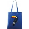 Tukan kreslený - Taška bavlnená - 42 x 38 cm ( Kráľovská modrá ) Tukan kreslený - Taška bavlnená - 42 x 38 cm ( Kráľovská modrá )