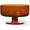 Ferm Living Zmrzlinový pohár Oli Dessert Cup, amber Ferm Living Zmrzlinový pohár Oli Dessert Cup, amber