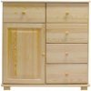 ImportWorld Komoda Anežka - v100 x š100 x h47 cm (Barva dřeva: Borovice) ImportWorld Komoda Anežka - v100 x š100 x h47 cm (Barva dřeva: Borovice)