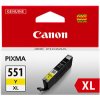 kazeta CANON CLI-551Y XL yellow MG 5450/6350, iP 7250, MX 925 (500 str.) kazeta CANON CLI-551Y XL yellow MG 5450/6350, iP 7250, MX 925 (500 str.)