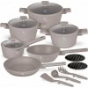 BerlingerHaus Sada hrncov hliníkové 15 el.