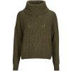 Lauren Ralph Lauren Svetre CAISYN LONG SLEEVE PULLOVER Kaki Lauren Ralph Lauren Svetre CAISYN LONG SLEEVE PULLOVER Kaki