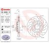 BREMBO Brzdový kotúč dierovane/vnutorne chladene Ø312mm 09.8690.1X
