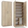 TP Living knižnica OLIV 2D dub sonoma TP Living knižnica OLIV 2D dub sonoma