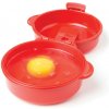 Sistema Microwave Dóza na varenie vajíčok 271 ml červená Sistema Microwave Dóza na varenie vajíčok 271 ml červená