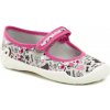 Befado 114x51 šedo ružové detské balerínky - EU 28 Befado 114x51 šedo ružové detské balerínky - EU 28