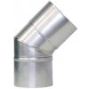 Komínové nerezové koleno 45° - ø 110mm, tl. mat. 0,5mm Komínové nerezové koleno 45° - ø 110mm, tl. mat. 0,5mm