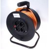 PremiumCord predlžovací kabel 230V 50m na bubnu 4 zásuvky 1,5mm2 ppb-01-50 PremiumCord predlžovací kabel 230V 50m na bubnu 4 zásuvky 1,5mm2 ppb-01-50