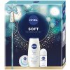 Darčeková sada NIVEA Soft Sprchový gél 250ml, Roll-on 50ml, Hydratačný krém 100ml Darčeková sada NIVEA Soft Sprchový gél 250ml, Roll-on 50ml, Hydratačný krém 100ml