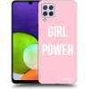 Picasee silikónový čierny obal pre Samsung Galaxy A22 A225F 4G - Dievčenské sila Picasee silikónový čierny obal pre Samsung Galaxy A22 A225F 4G - Dievčenské sila