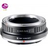 K&F Concept High Precision Lens Adapter, Anti reflection, K/AR-NIK Z