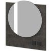 Dreja Zrkadlo INVENCE ZCOE 60 - D16 Tmavý betón Dreja Zrkadlo INVENCE ZCOE 60 - D16 Tmavý betón