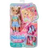 Mattel Barbie DREAM BESTIES na kolečkových bruslích Malibu JFX96