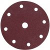 MAKITA P-31968 Brúsny papier K-150 / D-150mm (8+1 otvorov, na kov, drevo ) (v balení: 10ks) - MAKITA P-31968