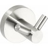 Sapho Sapho, X-STEEL vešiačik dvojitý, brúsená nerez, XS200 Sapho Sapho, X-STEEL vešiačik dvojitý, brúsená nerez, XS200