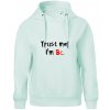 Trust me I´m Bc. / Ver mi som Bc. - Oversized mikina dámská Moon - kratšia + širšia - XS ( Frost ) Trust me I´m Bc. / Ver mi som Bc. - Oversized mikina dámská Moon - kratšia + širšia - XS ( Frost )