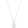 PAVONA Strieborný náhrdelník ovál so zirkónmi 12102.1 crystal PAVONA Strieborný náhrdelník ovál so zirkónmi 12102.1 crystal