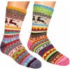 SOCKS4FUN Zimné ponožky W-3199-5 k.5 31-34(21-23) SOCKS4FUN Zimné ponožky W-3199-5 k.5 31-34(21-23)