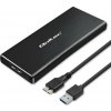 Qoltec Hliníkové puzdro | Pozícia pre M.2 SSD | SATA | NGFF | USB 3.0 | Super rýchlosť 5 Gb/s | 2TB | čierna Qoltec Hliníkové puzdro | Pozícia pre M.2 SSD | SATA | NGFF | USB 3.0 | Super rýchlosť 5 Gb/s | 2TB | čierna