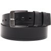 Black Hand Široký pánsky kožený opasok 012-98 čierny Black Hand Široký pánsky kožený opasok 012-98 čierny