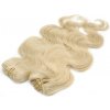 Vlnitý clip in maxi set 53cm pravé ľudské vlasy - REMY 200g - najsvetlejšia blond Vlnitý clip in maxi set 53cm pravé ľudské vlasy - REMY 200g - najsvetlejšia blond
