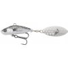 Savage Gear 3D Sticklebait Tailspin Sinking Black Silver 8cm 18g