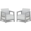 Keter SCANDI LINEA DUO SET Ash grey/Storm grey
