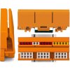 WAGO Kontakttechnik GmbH & Co. KG WAGO 2273-500 adaptér na lištu DIN pre svorky 2273 - oranžová WAGO Kontakttechnik GmbH & Co. KG WAGO 2273-500 adaptér na lištu DIN pre svorky 2273 - oranžová