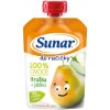 Sunar Do ručičky ovocná kapsička hruška 4m+, 100 g Sunar Do ručičky ovocná kapsička hruška 4m+, 100 g