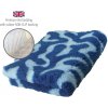 DRYBED Premium Vet Bed Swirls modrý 100 x 75 cm DRYBED Premium Vet Bed Swirls modrý 100 x 75 cm
