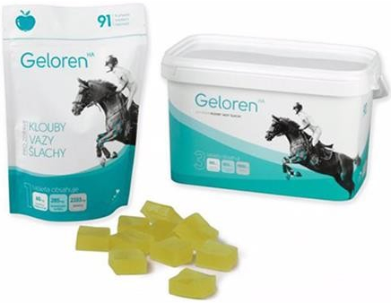 Geloren HA gélové tablety jablko 3 x 450 g