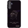 Picasee silikónový čierny obal pre Samsung Galaxy A15 A156B 5G - You are not alone Picasee silikónový čierny obal pre Samsung Galaxy A15 A156B 5G - You are not alone