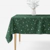 Goldea vianočný hranatý teflónový obrus - hviezdičky na zelenej 120 x 120 cm Goldea vianočný hranatý teflónový obrus - hviezdičky na zelenej 120 x 120 cm