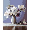ZUTY Maľovanie podľa čísel - MAGNÓLIE 6 Rámovanie: vypnuté plátno na rám, Rozmer: 40 x 50 cm
