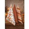 Kuchynské utierky Tekvica bavlnené 45x70 cm set 3 ks – jesenný motív Kuchynské utierky Tekvica bavlnené 45x70 cm set 3 ks – jesenný motív