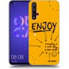Picasee silikónový čierny obal pre Huawei Nova 5T - Enjoy Picasee silikónový čierny obal pre Huawei Nova 5T - Enjoy