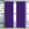 Jednofarebný záves - Fialový Uchytenie závesu: Dekoračné krúžky Jednofarebný záves - Fialový Uchytenie závesu: Dekoračné krúžky