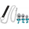 You2Toys Butt Plug Set 3 pack with a Leash You2Toys Butt Plug Set 3 pack with a Leash