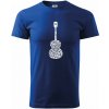 Gitara - názvy hudobných štýlov - Klasické pánske tričko vyššej gramáže - 2XL ( Kráľovská modrá ) Gitara - názvy hudobných štýlov - Klasické pánske tričko vyššej gramáže - 2XL ( Kráľovská modrá )