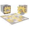 Kinderkraft | KINDERKRAFT select - Penové puzzle LUNO 30ks šedá/žltá | AG0383 Kinderkraft | KINDERKRAFT select - Penové puzzle LUNO 30ks šedá/žltá | AG0383