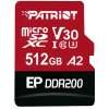 Patriot EP DDR200 + čtečka/Micro SDXC/512GB/UHS-I U3 / Class 10 PEF512GEP33MCX Patriot EP DDR200 + čtečka/Micro SDXC/512GB/UHS-I U3 / Class 10 PEF512GEP33MCX