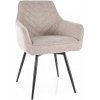 Textilomanie Jedálenská stolička SERVIO BREGO svetlá béžová Textilomanie Jedálenská stolička SERVIO BREGO svetlá béžová