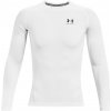 Pánske tričko Under Armour, HG ARMOUR COMP LS biela,čierna L Pánske tričko Under Armour, HG ARMOUR COMP LS biela,čierna L