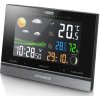 Meteorologická stanica Hyundai WS 2303 / LCD displej / 30 m / -20 až +50 °C / vnútorná a vonkajšia / čierna