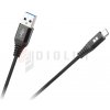 USB kábel - USB micro REBEL 200 cm čierny USB kábel - USB micro REBEL 200 cm čierny