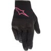 rukavice STELLA S MAX DRYSTAR, ALPINESTARS (černá/růžová, vel. L) M121-97-L
