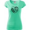 Florbal love - Dámske tričko Pure - M ( Mätová ) Florbal love - Dámske tričko Pure - M ( Mätová )