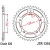 JT Sprockets JTR 1316-38
